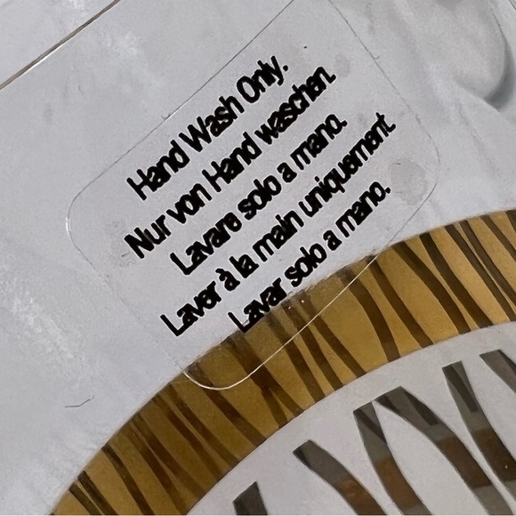 Michael Wainwright Hiball La Rochelle Gold and Platinum Glass - Picture 4 of 8